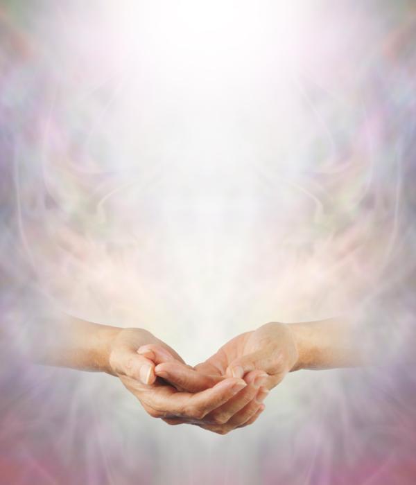 Metaphysical healing hands