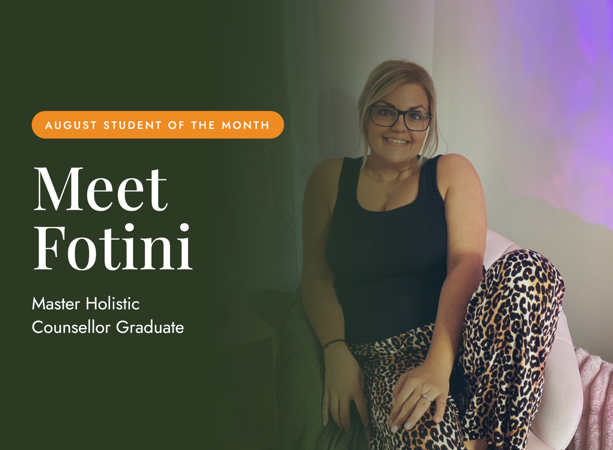 August Student Of The Month: Fotini Koklas